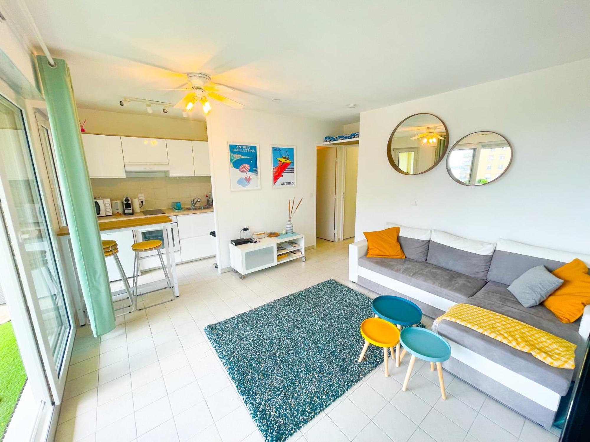 1 Bedroom Sea View, Swimming Pool, Beach On Foot, Parking Antibes Exterior foto