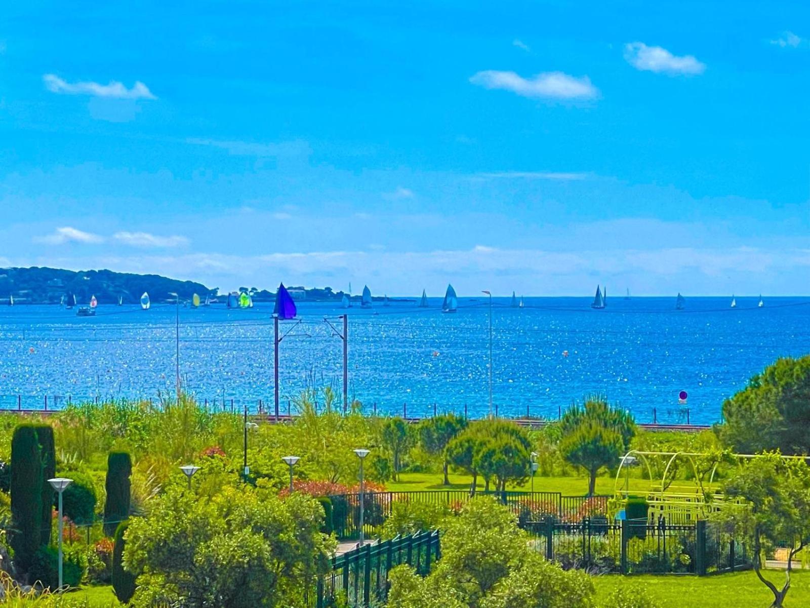 1 Bedroom Sea View, Swimming Pool, Beach On Foot, Parking Antibes Exterior foto